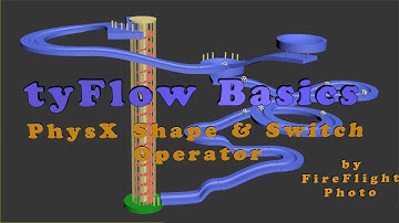 06 - tyFlow PhysX Shape Operator Explained