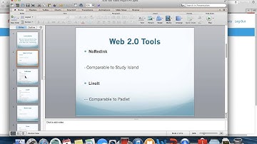 Web 2.0 and Mobile App Presentation for EDU 580