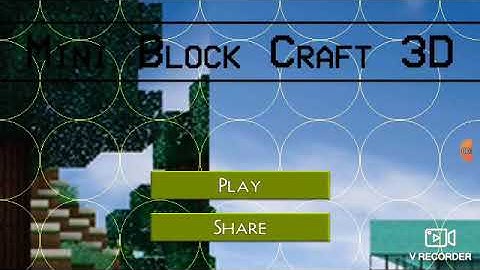 How to use empty bucket in mini block craft