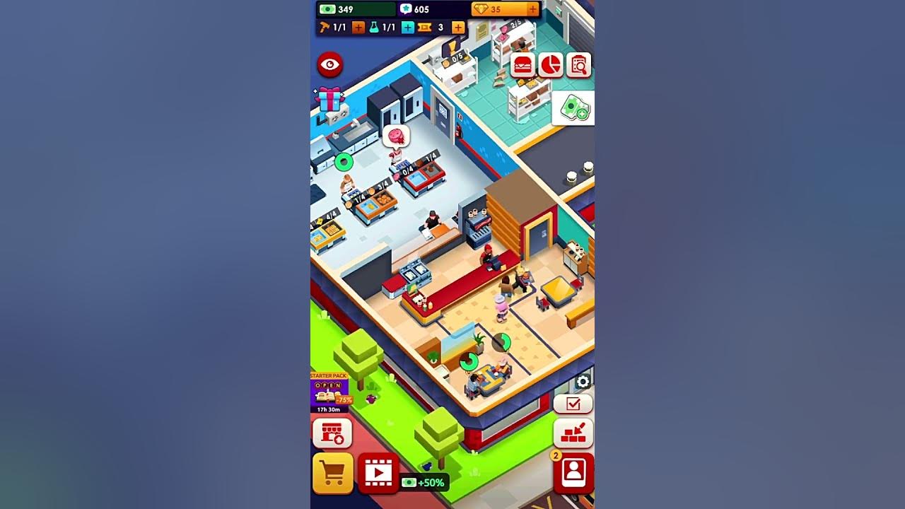 Idle Burger Empire Tycoon—Game (by Digital Things) IOS Gameplay Video (HD)  