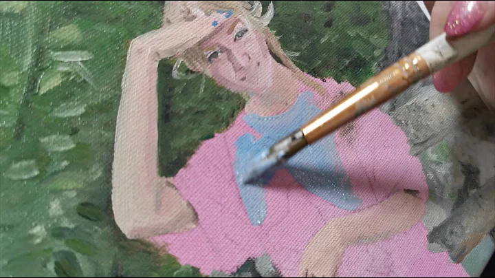 [ASMR] Paint a self portrait with me ~ soft spoken, brushing