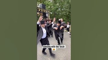 Thumbnail of Dancing with the Torah 😍#shabbat #shalom #rabbi #dance