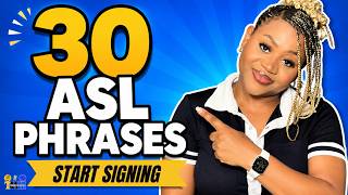 ASL for Beginners 30 Phrases to Start Signing Today