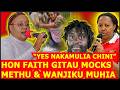 MIMI NAKAMULIA CHINI NAMLETEA MAZURI YA RUTO HAKI MSINIANGUSHE WOMAN REP FAITH GITAU ÇRYING 