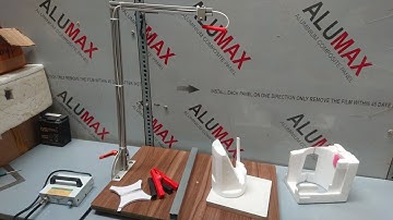 Máy cắt xốp để bàn tích hợp cắt trụ tròn,dây cắt 45cm,0919602486