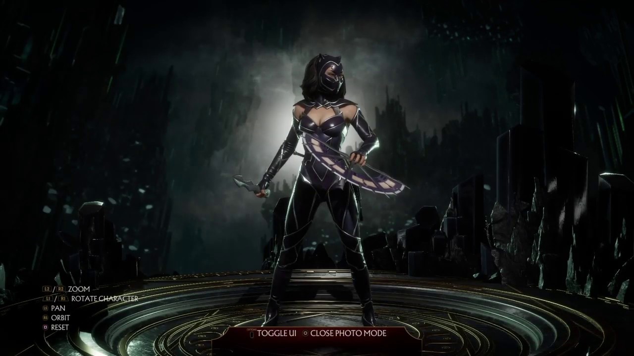 Мортал комбат 11 китана. Mortal Kombat 11 Kitana Catwoman. Kitana Catwoman mk11. Kitana mk11 Catwoman Skin.