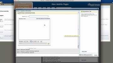 New mLearning Studio Pages