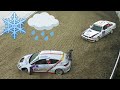 Nürburgring EXTREME Weather cause Dangerous Situations & Crashes! Snow, Heavy Rain, Hail & Windstorm