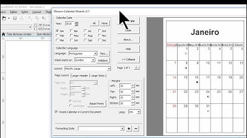 Como insatalar  o Calendar Wizard no CorelDraw X8