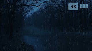 Relaxing Rain For Sleep _ The Sound Of Rain And The Singing Of Spring Birds On The Evening Lake