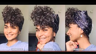 How to Sleep With Short Curly Hair (Too Short to Pineapple) |  NaturallyCurly.com