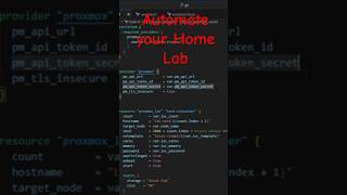 Automate your Home Lab like a boss!!! #homelab #tech #devops