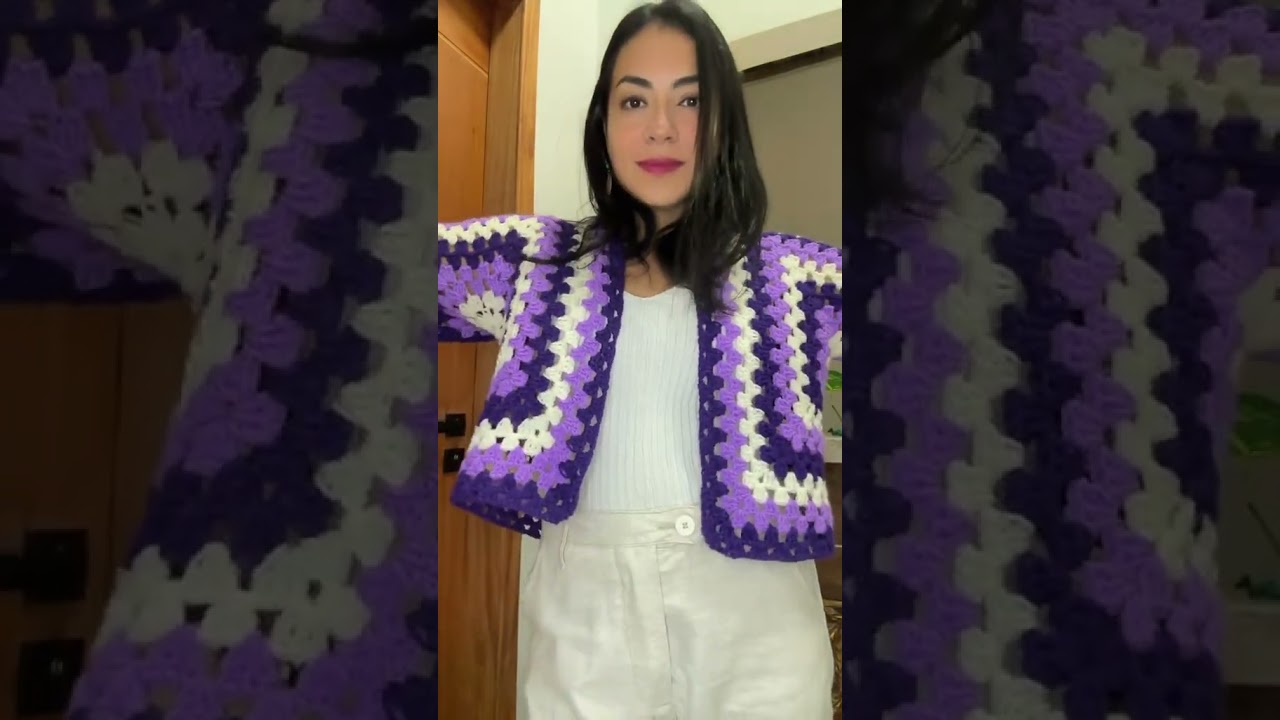 Viciamos nos cardigans de crochê !