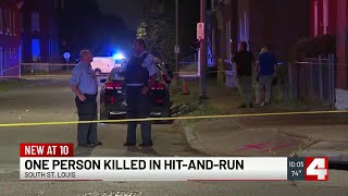 Pedestrian killed in hit-and-run crash in South City