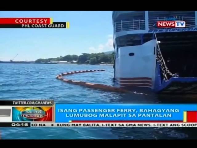 BP: Passenger ferry, bahagyang lumubog malapit sa pantalan sa Camiguin class=