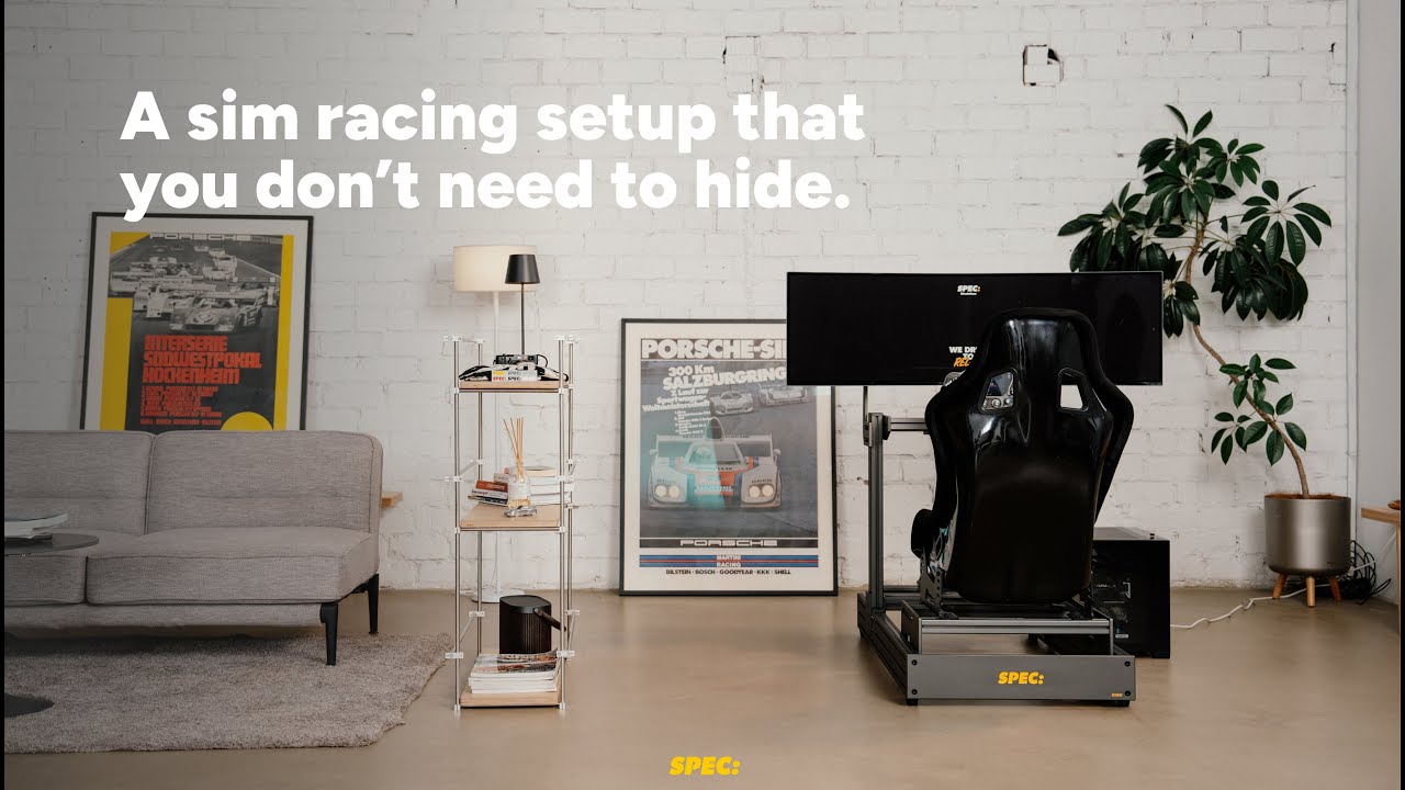 Joe Rogan Racing Simulator SPEC Simulations– The first sim racing system designed for your living ...