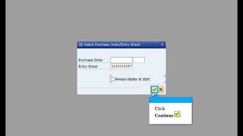 Delete Service Entry Sheet (SES) in SAP system