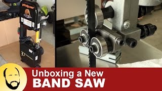 Unboxing The Grizzly G0555 Band Saw