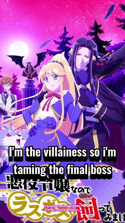 TOP 6 Anime If You Like My Next Life As A Villainess #animerecommendations #animeedits #shorts