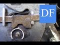 Blacksmithing Project - A Basic Padlock 8