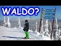 Wheres waldo  willamette pass ski area oregon pacific northwest skiing  perfect day  speed run