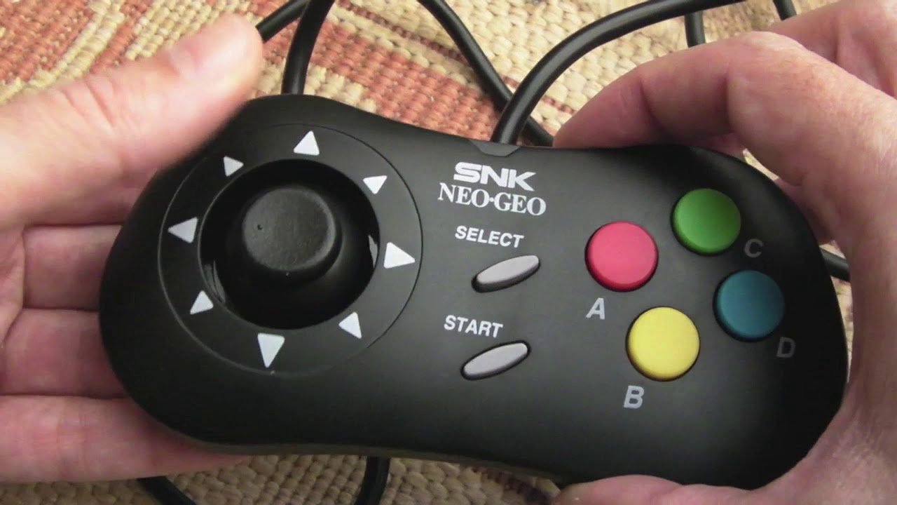 Neo Geo Mini Controller Mod for Real Neo Geo & Clicky D-Pad