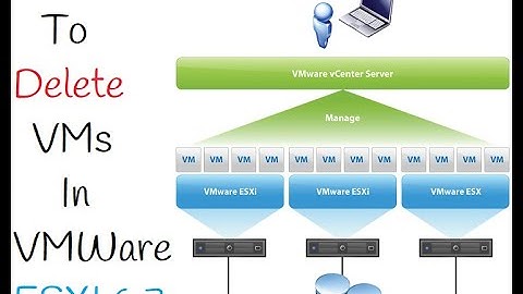 Virtual Machine | Delete vms in Vmware ESXI 6.7 By CCIE Academy