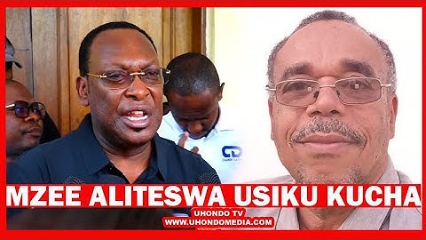 INASIKITISHA, MBOWE AMWAGA MACHOZI MAUAJI YA MZEE KIBAO"ALIMWAGIWA TINDI KALI, ALITESWA USIKU KUCHA"