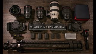 What's in my CAMERA BAG?!  | Landscape Photography with Canon
