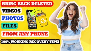 How to Recover Permanently Deleted Photos, Videos & Files from Any Phone | Step-by-Step Tutorial screenshot 1