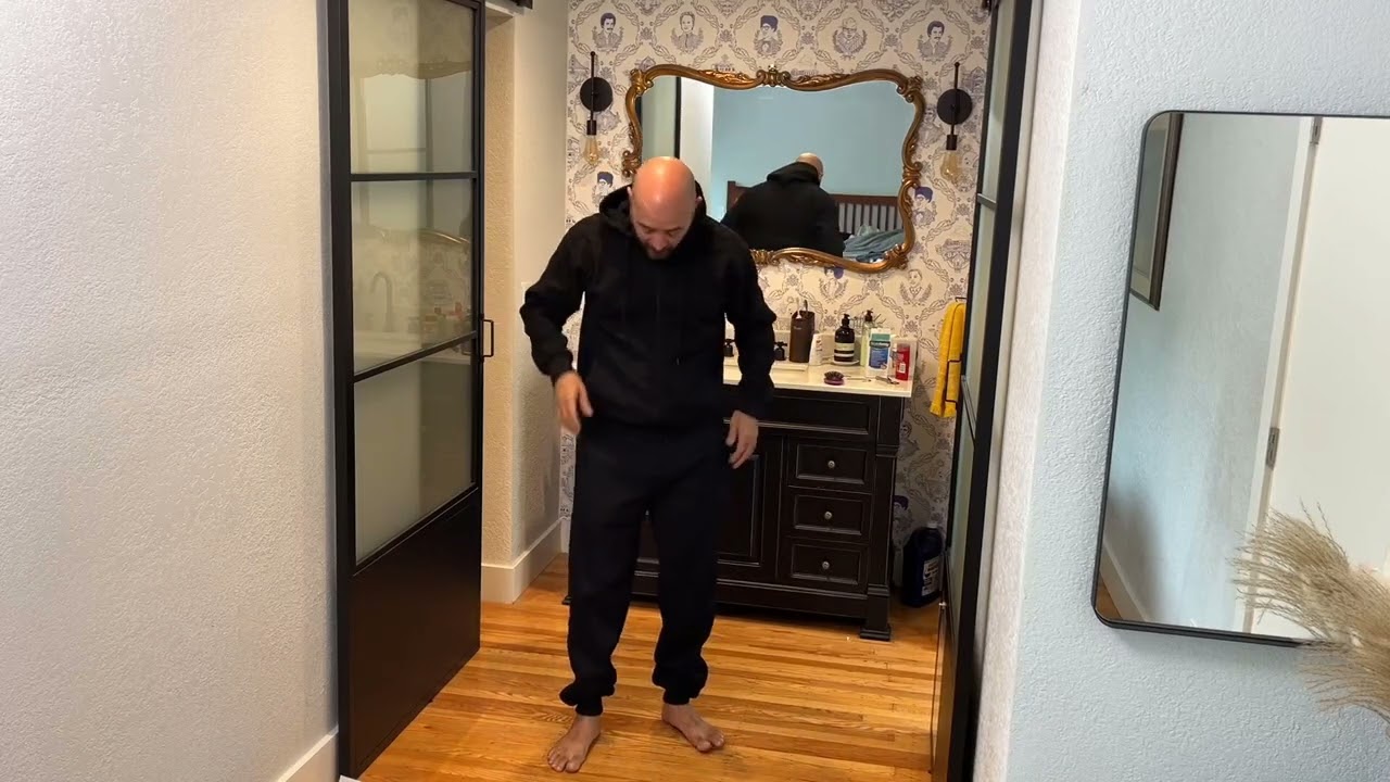 Waffle Knit Hooded Sweatsuit Tested – Amazing Fit!