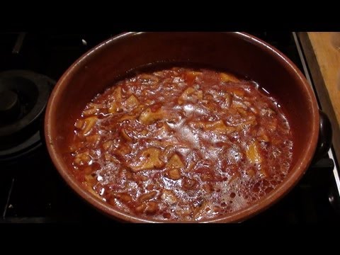 Sugo di funghi alla genovese (tocco de funzi)