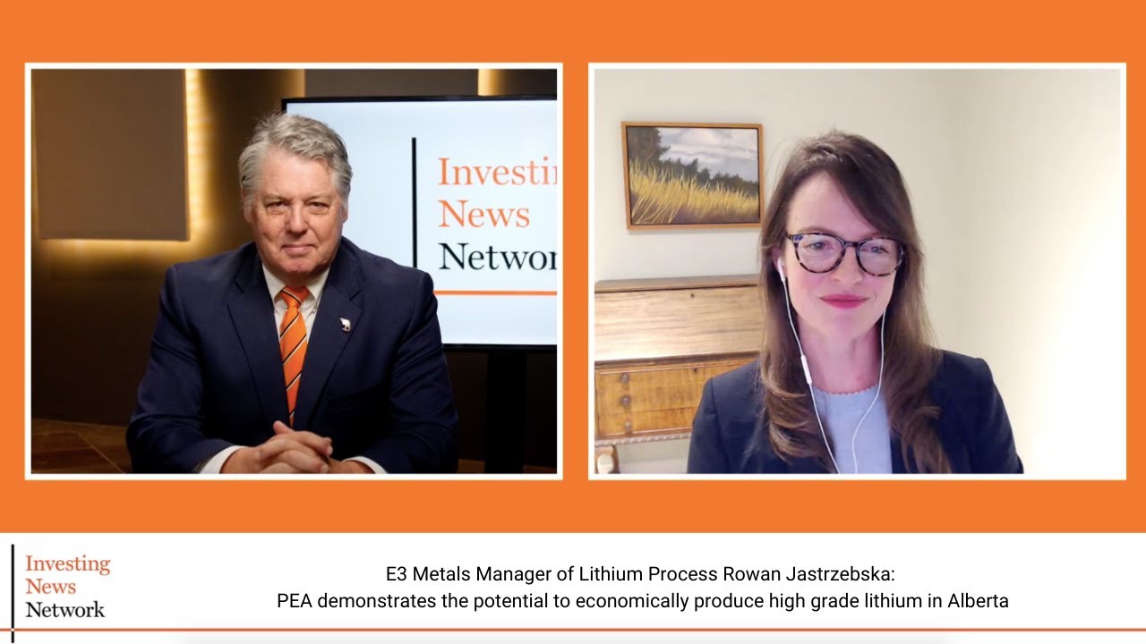 E3 Metals: PEA demonstrates the potential to economically produce high grade lithium in Alberta