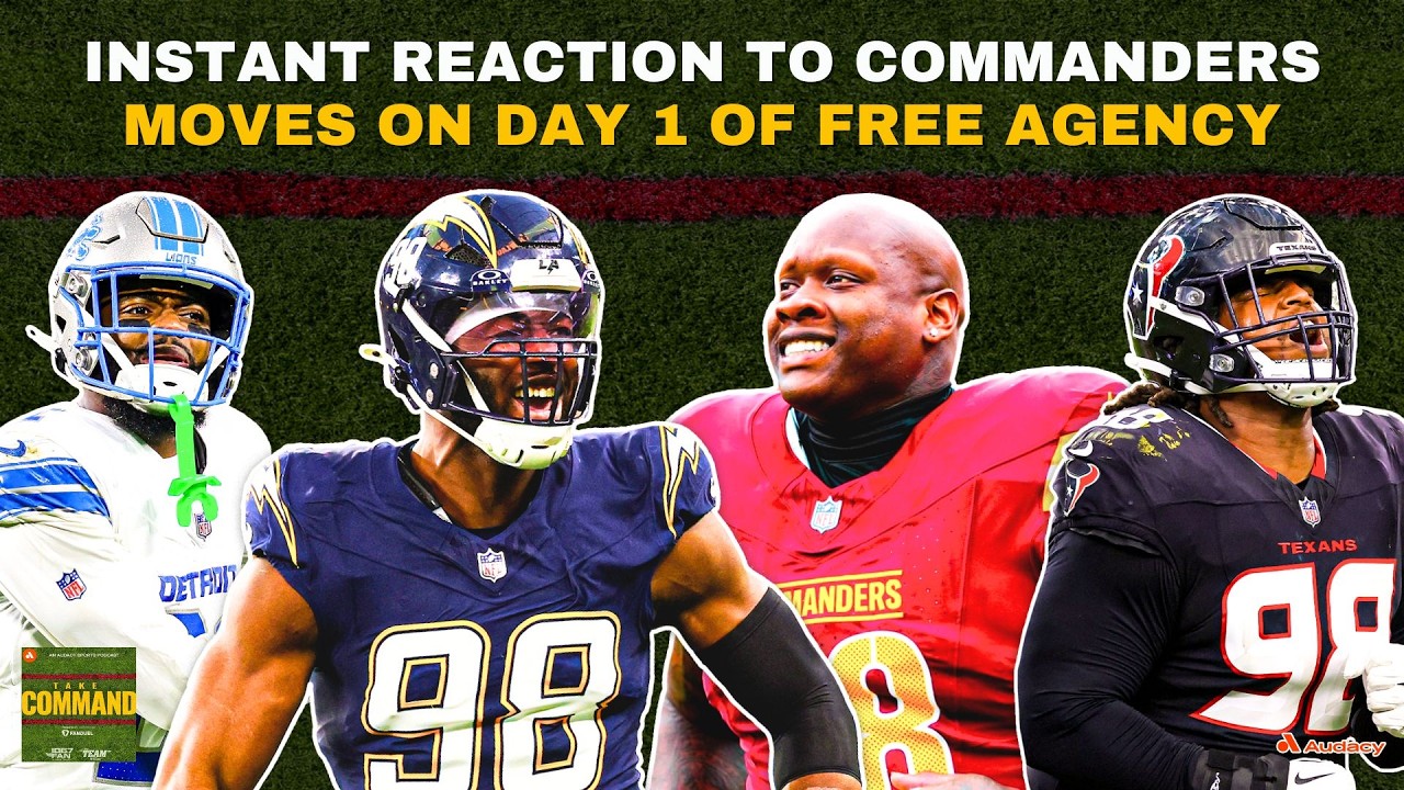 Commanders Re-Sign Laremy Tunsil & Sign Odafe Oweh, Amik Robertson & Tim Settle | Take Command