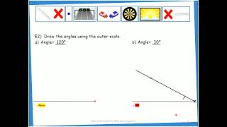 Class Skill It!: Practise drawing angles using the outer scale- 10 degrees  (audio only)