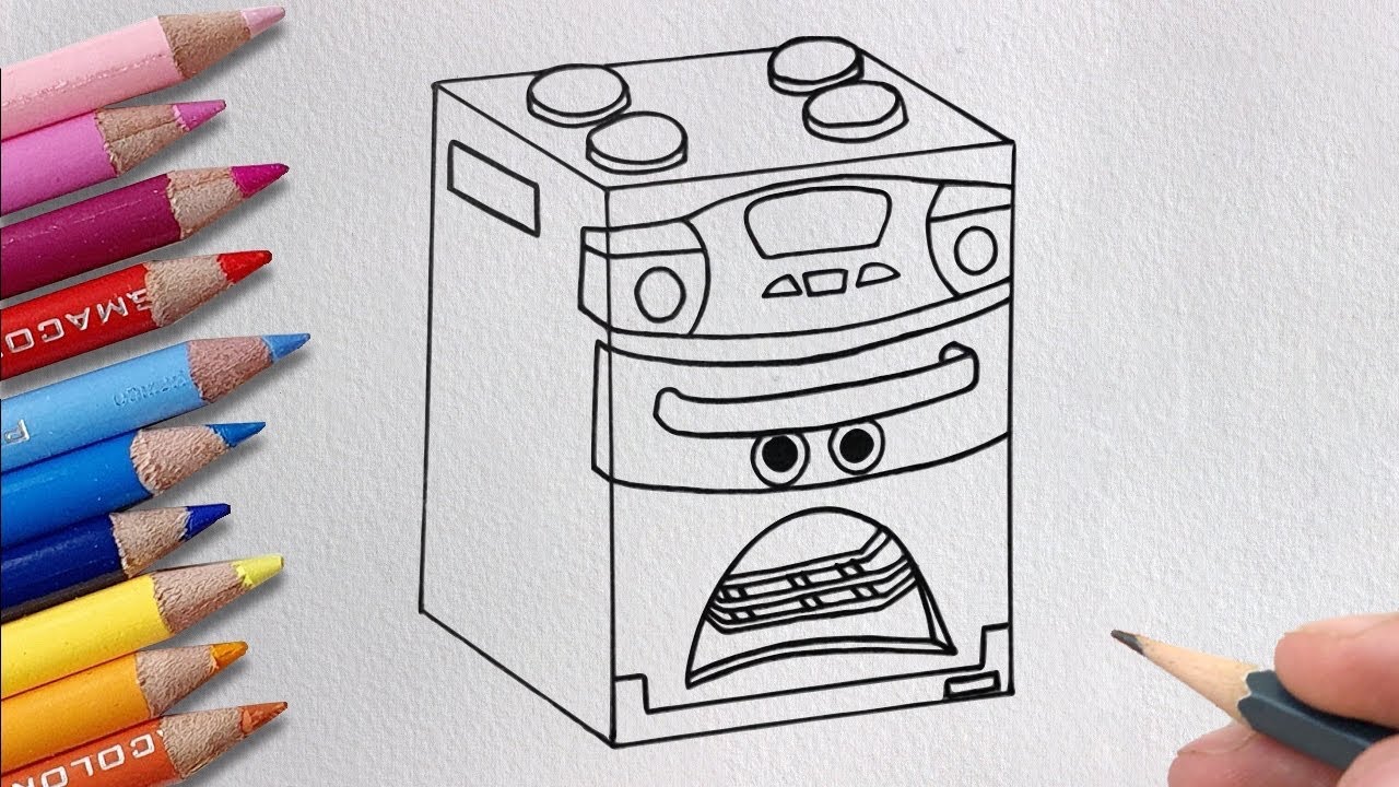 Desenho para colorir Poppy Playtime : Owen the Oven 91