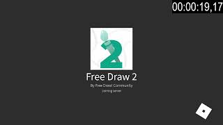 Free Draw 2 votekick speedrun