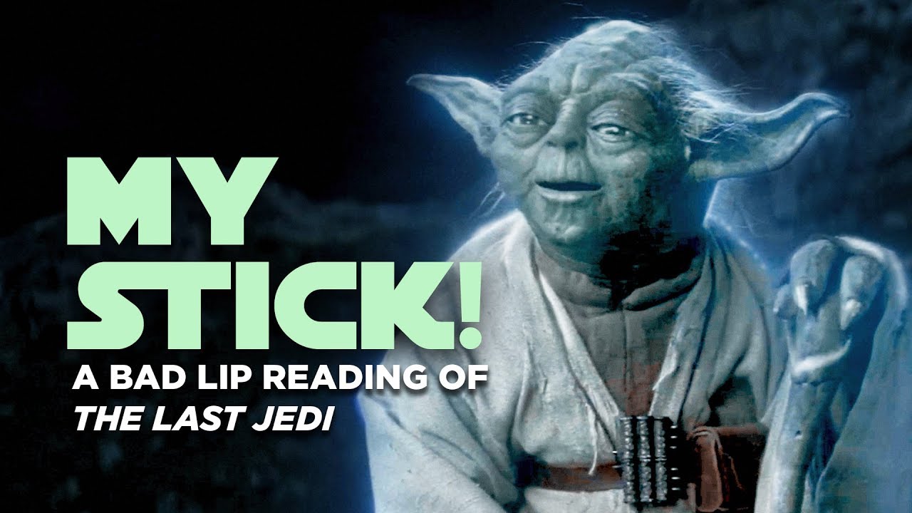 MY STICK  A Bad Lip Reading of The Last Jedi