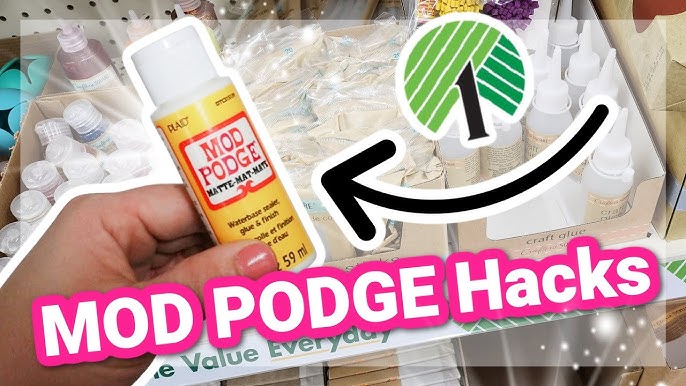 Mod Podge Matte gloss fluid painting glue board transfer dried flower seal  Collage glue plaid USA Wood transfer glue dried flowe