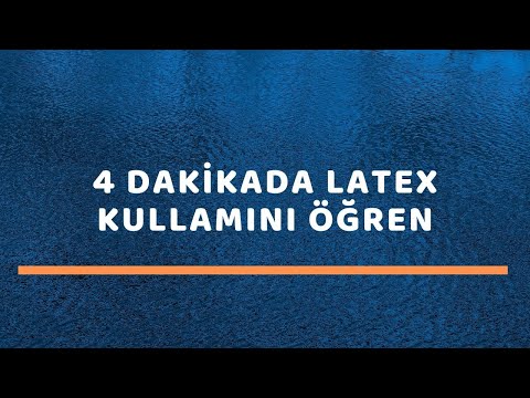 Video: TeXmaker'ı nasıl kullanırım?