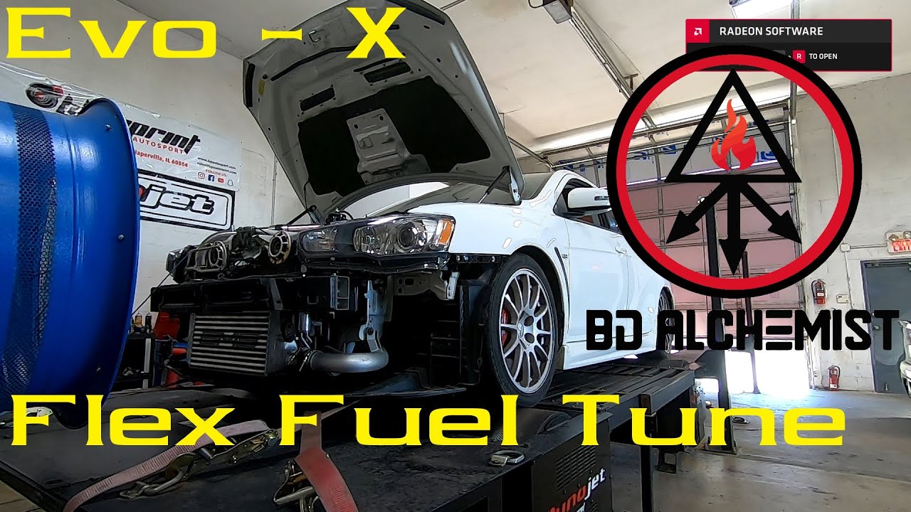 Evo X Flex Fuel Dyno Tune, Stock ecu, motor and Turbo YouTube