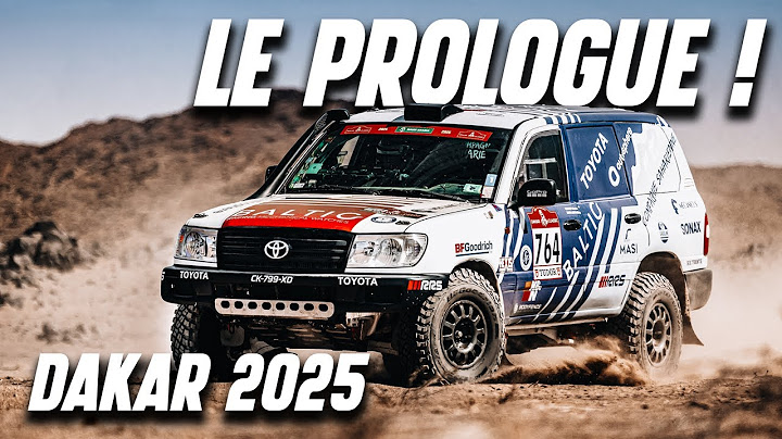 DAKAR CLASSIC 2025: les choses sérieuses commencent avec le prologue !