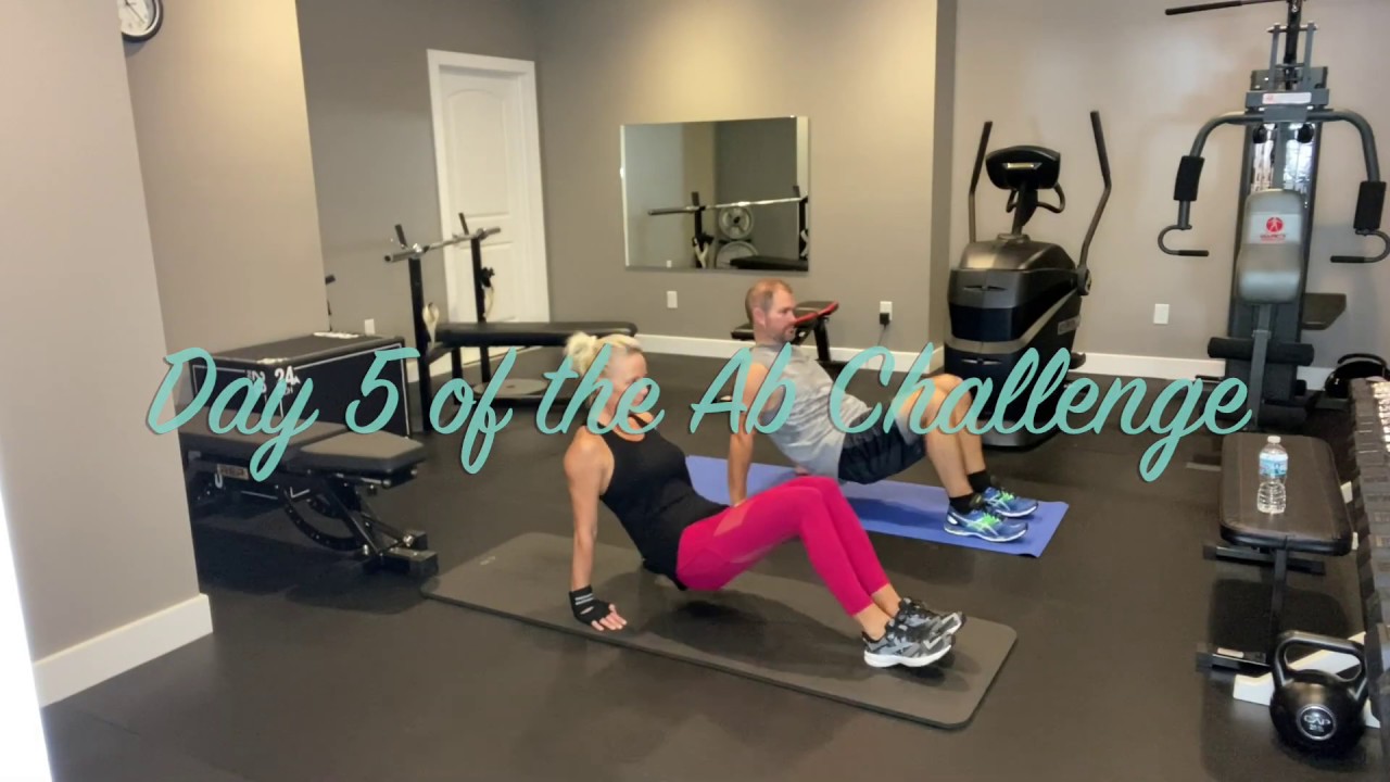 Ab Shred Challenge Day 5 - YouTube