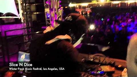 Slice N Dice - Winter Fresh Music Festival, Los Angeles, USA