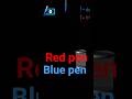 red pen 🖋️ Blue pen🖊️ short video sapport me subscribe krdo please #shorts #funny #comedy #tiktok