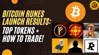 BITCOIN RUNES LAUNCH RESULTS: Top Tokens + How to Trade! | Crypto Gossip