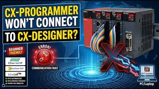 Beginner's Guide: how to connect cx programmer to cx designer | cx designer