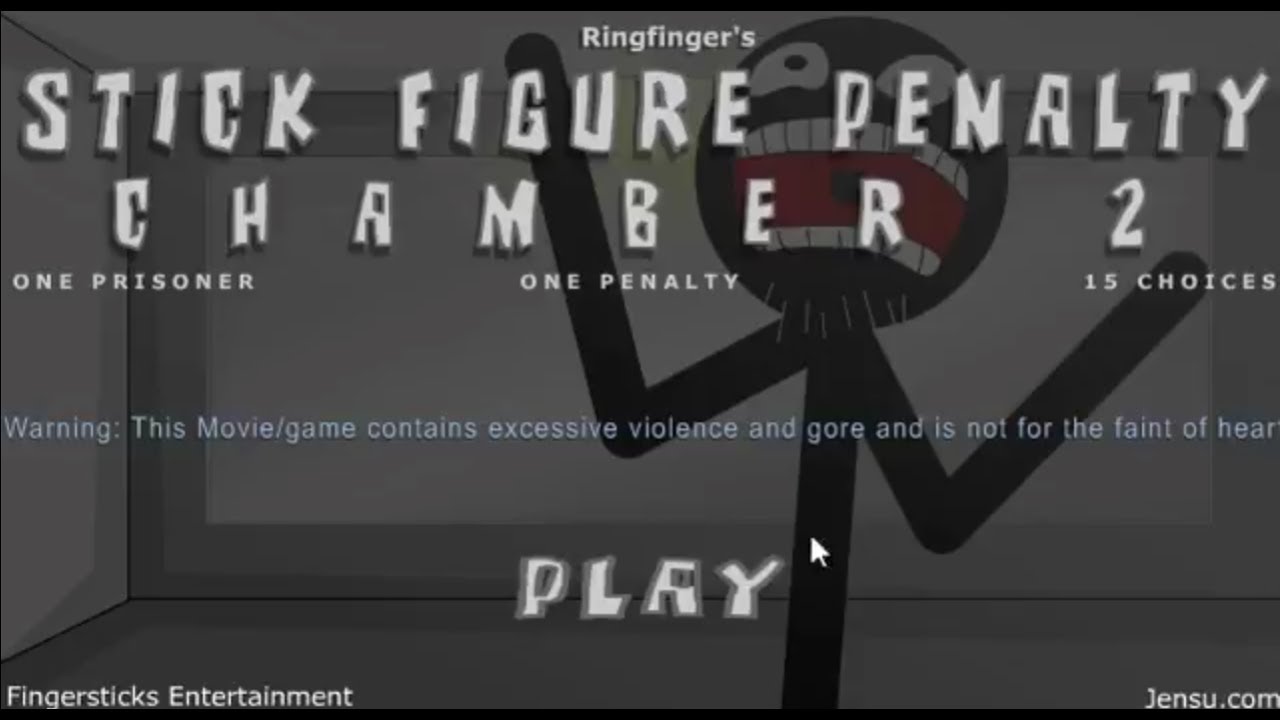 Stick Figure Penalty Chamber 2 (Browser) Walkthrough