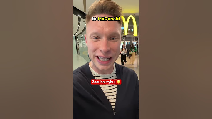 Co dietetyk zjadłby w McDonald’s