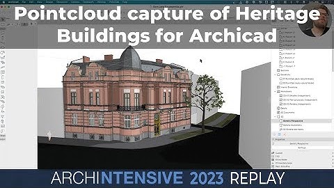 Pointcloud workflows in Architectural Heritage BIM practice using Archicad with Karol Argasinski